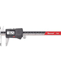 Electronic Caliper With SLC And Depth Rod, Auto Off, 0-6 Inch Range, 0.0005 Inch Resolution, Hardened Stainless Steel Body, Large LCD Digital Readout