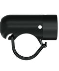 Side view of USB Rechargeable Bike Light With 250 Lumen Front Headlight Ride Ready Low Battery Indicator