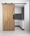 7 Inch Black Sliding Barn Door Finger Pull Set, Heavy Duty Modern Invisible Handle With Flat Bottom, Easy To Install Flush Door Pulls