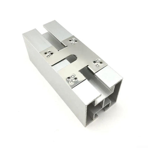 Fifty Pack Heavy Steel Solar Panel Grounding Clips With Washers And Spacers For Photovoltaic Roofs Ground Sheds And Greenhouses close-up view