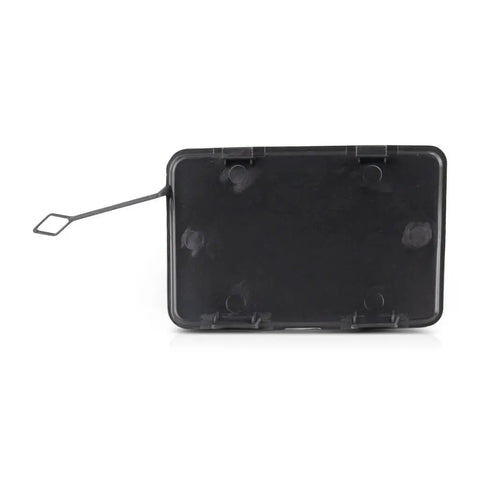 Rear Tow Hook Cover For Chevy Suburban And Tahoe 2015-2020 Primed Black Plastic Replacement GM1129112 front view