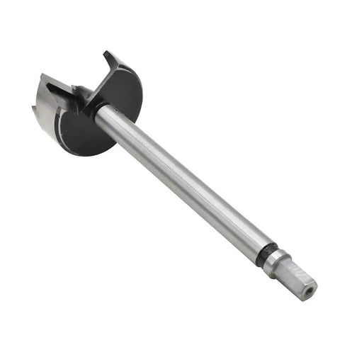 Two And One Eighth Inch Carbide Tipped Multi Spur Bit Built Tough Pro Grade Heavy Duty Drill Bit With Half Inch Shank And Three Eighth Inch Hex End For Door Lock Holes Flat Bottom Holes Pocket Holes And More