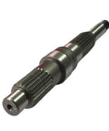 Premium Rear Belt Pulley Shaft B6H-E7421 for NVX155 NVX V1 V2 Aerox155 Force, detailed view showing grooves and length.