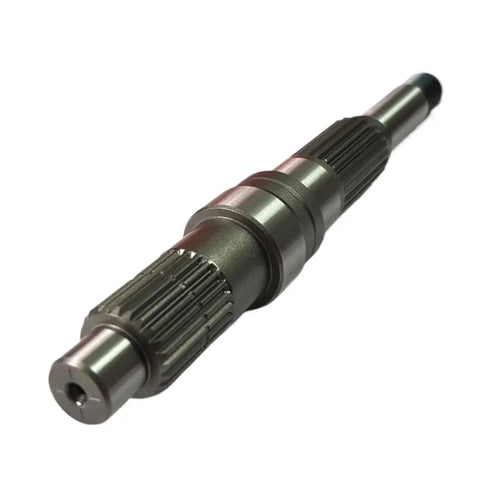 Premium Rear Belt Pulley Shaft B6H-E7421 for NVX155 NVX V1 V2 Aerox155 Force, detailed view showing grooves and length.