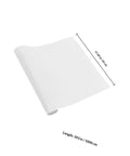 Clear Waterproof Self Adhesive Wallpaper Roll Removable Heat Resistant Kitchen Backsplash Tiles Protector, 17.6 in wide, 393 in long.