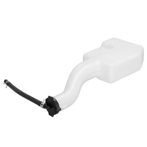 Straight Swap Engine Coolant Overflow Tank And Expansion Reservoir For Toyota Rav4 2004 To 2005 2.4L shown from the side.