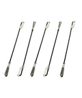 Metal Clevis Kit for RC Airplanes with Connecting Rod Pushrod and Swing Keeper, includes M2x24mm clevis, 1.7x120mm rods and keepers