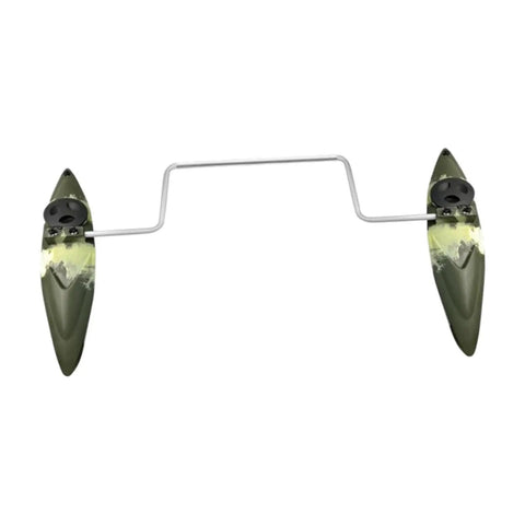 Outrigger Kayak Stabilizers With Side Arm Rods For Fishing Boats And Canoes, Adjustable 78cm Center Tube And 92cm Arm Lengths