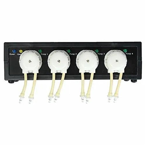 Programmable Auto Dosing Pump DP 4 Four Channel With Precise 1 To 9999 Ml Per Day Scheduling 24 Timers 30 Day Interval Dosing