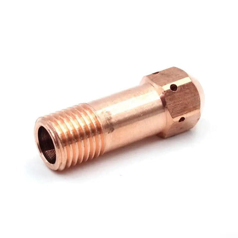 Copper nozzle from 20Pcs Electrode And Nozzle Set For PT32 PT32EH Plasma Torch 1.4mm Nozzle Includes 10 Electrodes 0558001969 And 10 Nozzles 0558002837