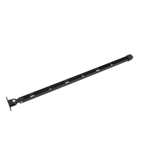 Heavy Duty Aluminum Roof Vent Opening Bar Kit For Greenhouse Window With Easy Installation And Safety Focused Design 15.35 Inch Black Versatile Bracket System For Quick Fit And Secure Operation
