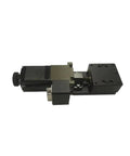 Motorized Linear Translation Stage Heavy Duty Electric Translating Platform With Slick Stepper Motor Driven Rail For Zero Hassle Motion Control Solutions, top view image.