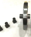 Back plate and T-nuts for Beefy 4 Inch Rotary Table With 65 Mm 3 Jaw Self Centering Chuck Back Plate And Fixings