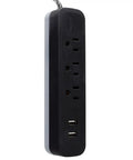Dope Designer Series Rose Power Strip With 3 Outlets And Dual USB Ports For Quick Charging Home Office Ready Sleek Room Decor Accessory