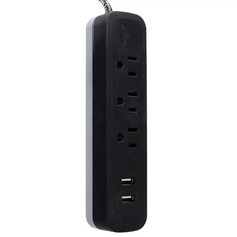 Dope Designer Series Rose Power Strip With 3 Outlets And Dual USB Ports For Quick Charging Home Office Ready Sleek Room Decor Accessory