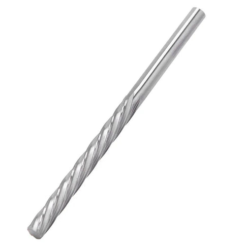 Pro Grade Tungsten Steel Spiral Reamer With Straight Shank For Precision Hole Cutting And Machining, H7 Tolerance Milling Lathe Tool