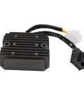 Premium Stator Coil And Gasket Kit For 12V Outboard Engines 4 Through 25 HP Fits Tillers Remote, black finned module with wiring connectors