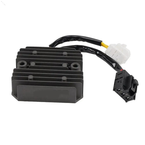 Premium Stator Coil And Gasket Kit For 12V Outboard Engines 4 Through 25 HP Fits Tillers Remote, black finned module with wiring connectors