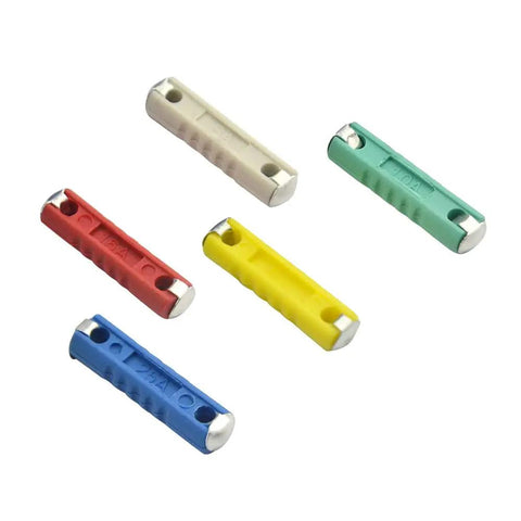 200 Pieces European Classic Car Fuses Plug And Play Auto Blade Set With 5A 8A 10A 16A 25A Color Coded Circuit Protection, assorted fuses.
