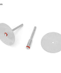 10Pcs Stainless Steel Drill Attachment Discs For Rotary Tools Metal Cutting Saw Blades Set For Drills 32mm Cutting Discs