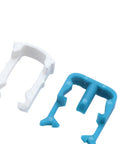 7.89mm Blue Green White External Injector Pump Diesel Fuel Line Clip Compatible With Jeep Wrangler Compass Durable Plastic Clip Kit