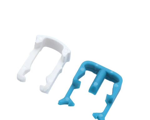 7.89mm Blue Green White External Injector Pump Diesel Fuel Line Clip Compatible With Jeep Wrangler Compass Durable Plastic Clip Kit