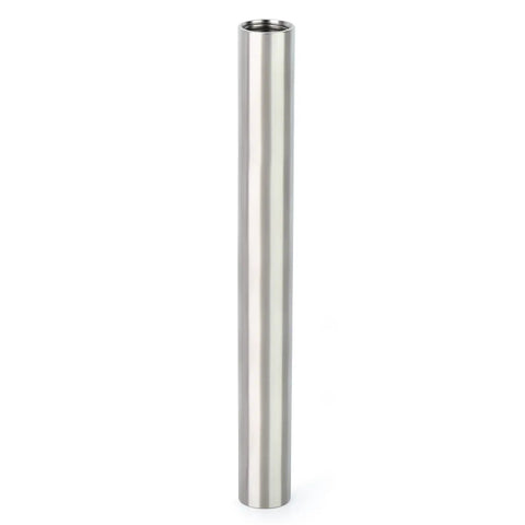 2-Pack Stainless Steel Pipe Nipples 1/4 NPT Female X 1/4 NPT Female, 10 Inch Length, 304 Stainless, Cast Pipe Fittings for Plumbing