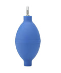 Blue Rubber Soft Cleaning Tool For Wristwatch Parts On The Go, Dust Air Blower Pump with nozzle, pocket size accessory