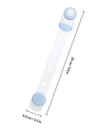 3 Pack Cabinet Locks Safety Latch For Fridge And Freezer Doors No Punch Design Easy Install White PP Material Keeps Kids Safe