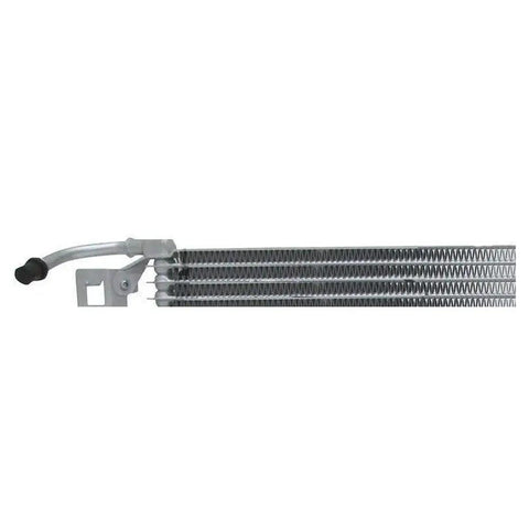 Top Rated Transmission Oil Cooler For Ford Focus 2005 2007 Fits 2.0L Or 2.3L Engine Perfect Swap Fix Overheating Issues And Keep Your Ride Running Smooth Like A Champ On The Open Road. silver transmission oil cooler with mounting bracket and hose connector