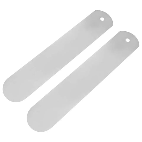 Two Pack Straight Sock Jigs Made From Aluminum For Heat Press Sublimation Printing Pro Grade Flatness With Warp Resistant Inserts
