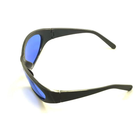 Top Tier Laser Safety Glasses Engineered Specifically For 585 To 595Nm Pulsed Dye Systems With Od4 Plus Optics, side view.