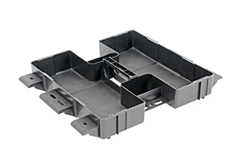 Heavy-Duty Plastic Tool Box Tray For Standard Crossover Tool Boxes Keeps Small Parts Tight And Organized 18 x 15.5 Inches Sold Individually Sliding Tray Accessory