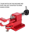Kickass Watch Repair Kit Featuring Rotational Case Opener And Quick Battery Press for easy back cover opening using joystick.