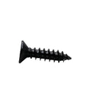 Black Carbon Steel Self Tapping Wood Screw Set With Cross Countersunk Heads For DIY Friendly Projects In Home Improvement And Woodworking