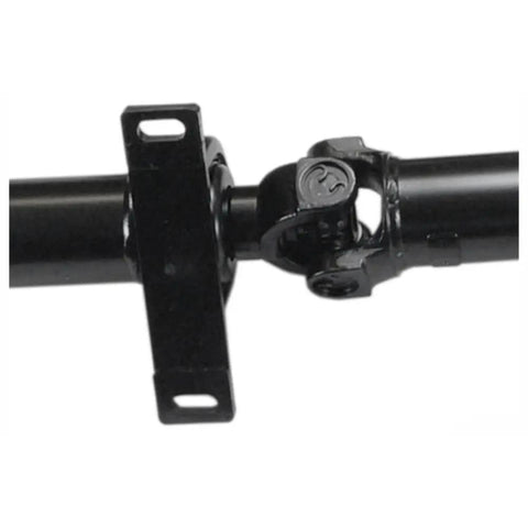 Tough As Nails Rear Driveshaft Support Bracket Direct Swap Replacement For Dodge Sprinter 2500 And 3500 Freightliner Vans 2003 Through 2006 2.7L Turbo Diesel close-up of u-joint and bracket detail
