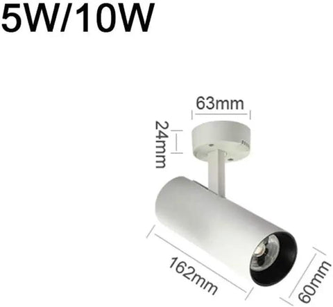 DJVHSRI Recessed Lighting Housing Trim Kits Led Dual-Use Ceiling Downlight displaying dimensions, white aluminum design for ceiling use