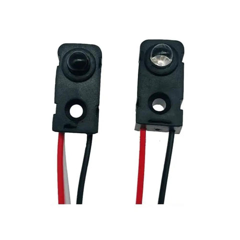 IR Break Beam Sensor With 5mm LEDs Counting Module 4.5V To 5V Split Through Beam Photoelectric Switch 100cm Projection Distance