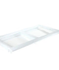 Genuine OEM Drawer Cover For White French Door Refrigerator Replacement Part Fits 31 X 19 X 3 Inches, shown flat on surface