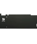 Beefed-Up Aluminum GPU Backplate for GIGABYTE GeForce RTX 5060 and RTX 5050 OC Low Profile 8GB Cards - Front view of sleek rear panel.