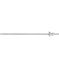 Rolled Ballscrew With Anti Backlash Ball Nut For SFU1204 500mm Without Side End Supports in full view