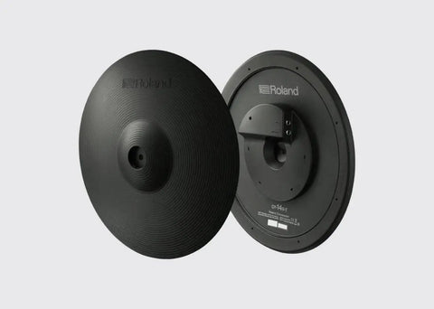 TD-27KV2 Generation 2 V-Drum Kit With Flagship Sound, dual black electronic cymbals for enhanced drumming experience