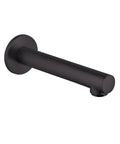 Sleek Matte Black Wall Mounted Tub Spout With AirPower For A Full Low Splash Water Stream Concealed Cartridge Easy Install And A Dope Modern Bathroom Upgrade