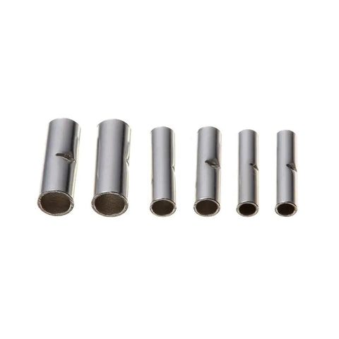 Top Grade 200 Pack Non Insulated Butt Splice Connectors Tinned Copper Crimp Terminals Assorted Wire Kit For 22-18 16-14 And 12-10 Awg Heavy Duty Electrical Splicing That Works Wicked Well, assorted sizes