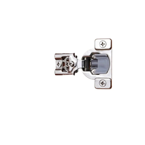 One To Two Inch Overlay Soft Close Hinges For Kitchen Cabinets Satin Nickel Finish Durable Stainless Steel Hidden Hinges