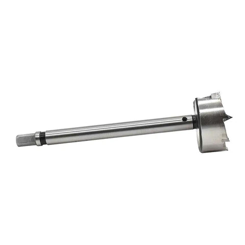 Two And One Eighth Inch Carbide Tipped Multi Spur Bit Built Tough Pro Grade Heavy Duty Drill Bit With Half Inch Shank And Three Eighth Inch Hex End