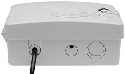 Side view of B Hyve Smart Indoor Outdoor Sprinkler Controller 6 Zone App Controlled Smart Controller With Custom Irrigation Schedules