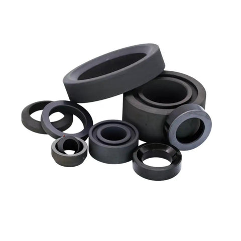 Top Tier Rotary Joint Graphite Sealing Ring Built To Crush Crazy Heat While Delivering Smooth Operation and Serious Thermal Shock Shield For Rough Shop Floor Jobs Fits Cylindrical Or Spherical Machines With Standard 240X180X45 Dimensions - Assorted Sizes