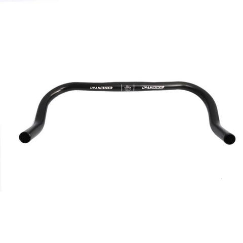Bullhorn Handlebar For Road And Fixed Gear Bikes Aluminum 6061 Alloy 25.4mm Clamp 37cm Width Lightweight Yet Stiff