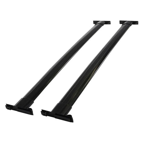 Toyota Highlander Roof Rack Rail Bar Carrier Aluminum With Aircraft Grade Black Anodized Finish For 2008 To 2013 SUV